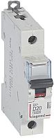 Выключатель автоматический Legrand DX3-E 6000 1п 20А D 10кА картинка